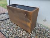 Corten, dažyti metaliniai vazonai - nuotraukos Nr. 7