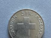 1939m. Šveicarijos 5 frankai - nuotraukos Nr. 2