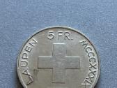 1939m. Šveicarijos 5 frankai - nuotraukos Nr. 4