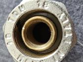 Užveržiamas antgalis Tdm 18mm 3/4'' žalvaris/nikel - nuotraukos Nr. 2