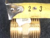 Srieginis perėjimas žalvarinis 1/2''x1/2'' 1vnt - nuotraukos Nr. 3