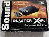 Garso plokštė Creative X-fi Surround 5.1 Pro