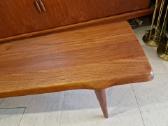 Vintažinis mid century tikmedžio kavos staliukas - nuotraukos Nr. 30