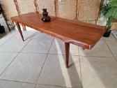 Vintažinis mid century tikmedžio kavos staliukas - nuotraukos Nr. 37