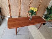 Vintažinis mid century tikmedžio kavos staliukas - nuotraukos Nr. 38