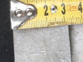 Duraliuminio plokštelės ilgis-14cm, plotis-3cm. - nuotraukos Nr. 3