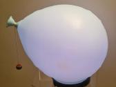 Vintažinė Yves Christin stalinė lempa „Balloon" - nuotraukos Nr. 2