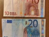 Seno tipo euru banknotai ,Litai
