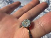 Auksinis žiedas akvamarinas makeitlouderjewellery - nuotraukos Nr. 11