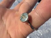 Auksinis žiedas akvamarinas makeitlouderjewellery - nuotraukos Nr. 13