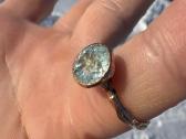 Auksinis žiedas akvamarinas makeitlouderjewellery - nuotraukos Nr. 14