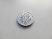 1 pfennig , Vokietija , 1917 D - nuotraukos Nr. 2