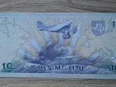 1997 metų 10 litų gražaus stovio Aa serijos - nuotraukos Nr. 2