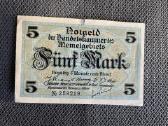 5 Memel markės 1922 m. - nuotraukos Nr. 2