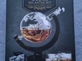 "Globe" dekanterių rinkinys su stiklinėmis