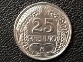 25 pfeningai 1909m. Vokietija