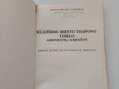 Klaipėdos m. telefono tinklo abonentų sąrašas 1989 - nuotraukos Nr. 3