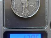 2 guldenai 1855m. Kopija sidabras 925 - nuotraukos Nr. 3