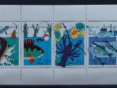 Suomija 1991 žvejyba švarus,bukletas Michel 1134-1
