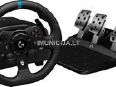 Logitech G923 žaidimų vairas ir pedalai + 3 mėn.