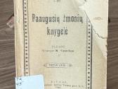 Paaugusių žmonių knygelė 1920 m.