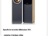 Tangent millenium 200 kolonėlės+stiprintuvas - nuotraukos Nr. 4