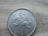 1925 metų 5 litai Tulpės Linai Sidabras Ag - nuotraukos Nr. 2