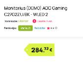 Monitorius Aoc C27g2zu/bk, Va, 240 Hz, Fhd, 27" - nuotraukos Nr. 8