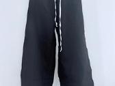 Juodos Unlabel kelnės Puff Drawstring Pants