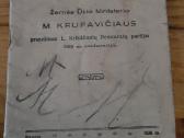 1928 m.m.krupavičiaus knyga "Žemė ir miškų ūkis"