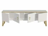 Parduodu TV staliukas Kalune Design Caprice, aukso