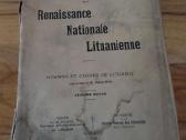 1918 m.knyga "Renanssaise Nationale Lituanienne"