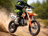 Krosinis motociklas 17/14 125cc su garantija!