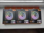 Ventiliatorius Darkflash Cl12 LED 120x120mm 3vnt.