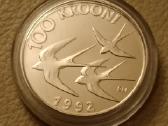 Estijos 1992 metų 100 kronų proginė moneta