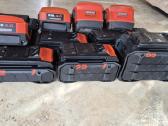 Hilti akumuliatoriai, išmatuota reali likusi talpa - nuotraukos Nr. 2