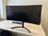 Monitorius LG 35wn75c ultrawide