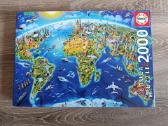 Educa puzzle dėlionė 2000 detalių