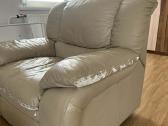 Minkšta odinė sofa - nuotraukos Nr. 4