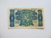 2 litai , Lietuva , 1922 lapkritis