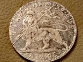 Reta Etiopijos imperijos 1 biro sidabrinė moneta