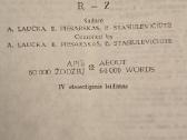 AL Anglų- Lietuvių Kalbų Žodynas,2 R-z - nuotraukos Nr. 2