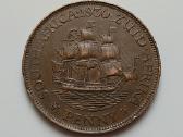 Pietų Afrika 1 pensas Laivas 1930