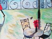 Paveikslas „Pasimatymas", painting "The Date" - nuotraukos Nr. 5