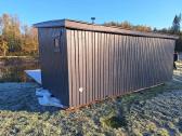 Modulinė karkasinė pirtis 3x6m 18m2 nusikėlimui - nuotraukos Nr. 4