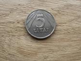 5 litai, 1991 m. (Lietuva)