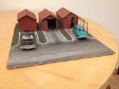 Diorama "Garažai"