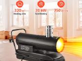Dyzelinis šildytuvas Vevor 20kw su kaminu - nuotraukos Nr. 8