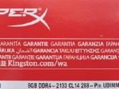 Kingstone Fury Hyper Ddr4 (2x4gb) - nuotraukos Nr. 3