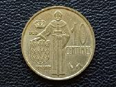 10 centimų 1975m. Monakas unc